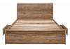 5ft King Size Stockwell Oak Wood Effect Bed Frame 6